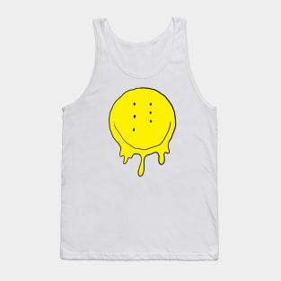 Drippy Six-Eyed Smiley Face Tank Top